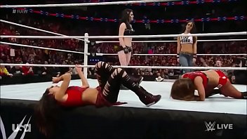 Preview 4 of Topdr Jlzz - Nikki Bella vs Paige. Raw 3 2 15.