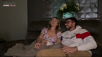 Preview 3 of Alejandra Trevino Xxx - Movie Night? Fine,  But First Lick My Ass and Drain My Balls in Your Mouth