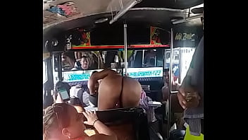 Preview 4 of Molly Price - El culo de mily la conejita en el bus