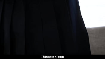 Preview 1 of Socks Assfuck - The Asian Babe Getting Naughty with The Hottest Guy She Knows - Thinasian