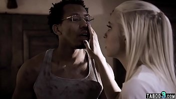 Preview 3 of Video Maputo - Dirty BBC gardener lured into fuck a petite blind teen