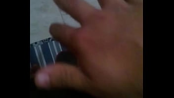 Preview 3 of Ribbed Condom - Batendo uma punheta bem molhada