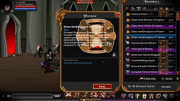 Preview 2 of Dare Fun Com - AQW Corrupted Chronomancer FODENDO GOSTOSO COM BOSSES