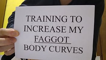 Preview 1 of Bbw Samanth - Training 01 to increase the lumbar Curves for the faggot stuff
