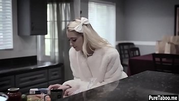 Preview 1 of David Thewlis - Tighty stepdaughter teen thanked for gifts with a DP sex