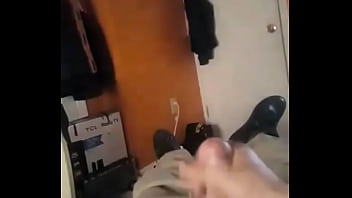 Preview 2 of Fatass Milf Creampie - Jacking off cum