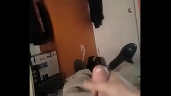 Preview 1 of Fatass Milf Creampie - Jacking off cum
