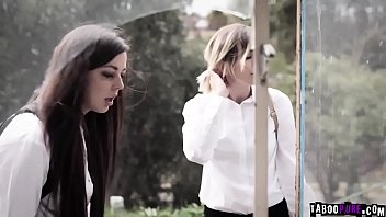 Preview 2 of Anime Porn Trap - Rebel teens Eliza Jane and Whitney Wright skipped classes and went to an abandoned house and didnt expect to start a 3some session with a horny guy.