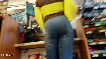 Preview 4 of Boss Vs Mald - Ebony Shemale Candid