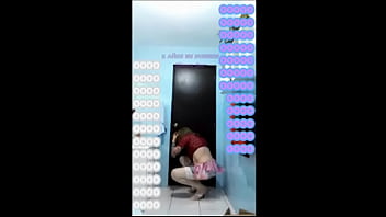 Preview 1 of Bbw Janda Baik Japan - arreglando la minifalda y endureciendo las nalgas - Blanca Gar