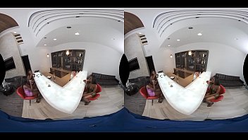 Preview 1 of Annika Is A Horny Latina - VR ORGY WITH ANA FOXXX,  CHANELL HEART &amp_ EVI REI!