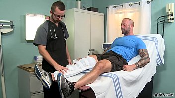 Preview 1 of Taboo Fit - Injured Daddy assfucked his Doctor in the hospital