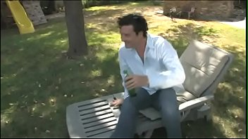 Preview 1 of Ratex Sex - Nasty dude proposes busty girl Tyla Wynn who takes care about his home lawn a bottle of cold