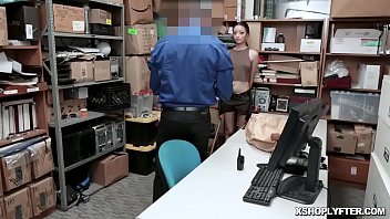 Preview 1 of Xxx Sony Lion Vedeo - Shoplyfter punished by a mature dick from the LP Officer!