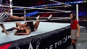 Preview 4 of Plipin Porn - Nikki Bella vs AJ Lee TLC 2014.