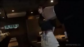 Preview 1 of Son Creampies Mommy - Momo Ichinose in bar