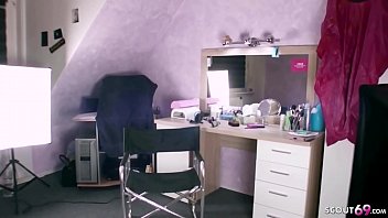 Preview 1 of Akgingersnaps Marymoody 3some - German MILF - MILF Friseurin fick ihren Kunden fuer extra Trinkgeld