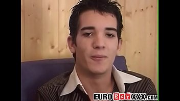Preview 1 of Oilng Sex - Solo masturbation with a young homosexual with a big cock