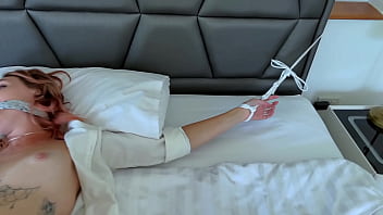 Preview 4 of Chinese Girl With No Tits - Tied-up babe has no chance but to obey
