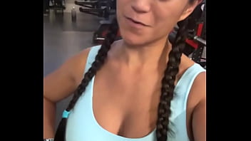 Preview 4 of College Girl Forced To Sex - Gym time Evans fitness Completed ️ all of these Weight training - biceps  Push-upsAb workouts Mobility and ...