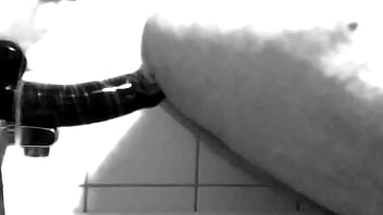 Preview 2 of Shemale Tittyfuck - Black Cock Dream