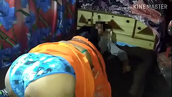 Preview 2 of Vehicle Crush - desi Sugandha fucking in orange saree  in hotel with her xvideos customer and loud moaning sex in room