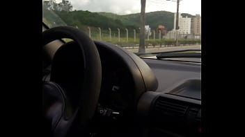 Preview 1 of Piss Cup - Sem calcinha no carro