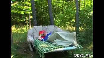 Preview 1 of Little Grils Hot Sex Xxx - Tiny titted amateur gets fucked in lots of poses by old man