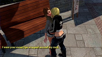 Preview 1 of Photo Graph Sex - Out in Public (Futa on Female)