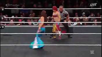 Preview 2 of Wife Bbw Chubby - Asuka vs Mickie James NXT.