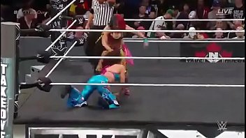 Preview 3 of Wife Bbw Chubby - Asuka vs Mickie James NXT.