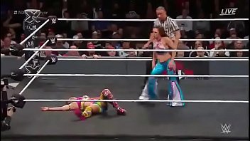 Preview 4 of Wife Bbw Chubby - Asuka vs Mickie James NXT.