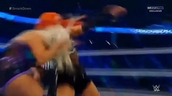 Preview 3 of Peta Jesnsen Anal - Dana Brooke vs Becky Lynch. SmackDown.