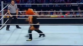 Preview 4 of Peta Jesnsen Anal - Dana Brooke vs Becky Lynch. SmackDown.