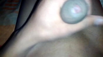 Preview 4 of Unsensered Pantyhose - Me gusta masturbarme