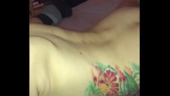 Preview 3 of 2 Boy And Boy - ColieBunny getting fucked with vibrating toy with a dick in her hand.