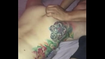 Preview 1 of 2 Boy And Boy - ColieBunny getting fucked with vibrating toy with a dick in her hand.