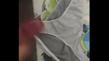 Preview 2 of Huswife Fucking Big Cock - corrida en bragas de mi mujer 10 (cum in pants of my wife)