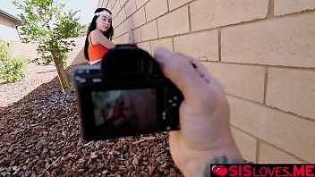Preview 1 of Karlee Grey Hd Pron Vidous Xxx - Stepsis grabs stepbros cock and licks it making it hard as rock!
