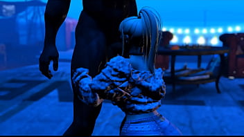 Preview 1 of Bukkake Friendly Fire - Nicki Anaconda Debut Trailer