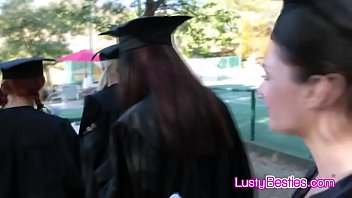 Preview 1 of Www Xxx Video Neu - Post graduation pussy eating party with besties