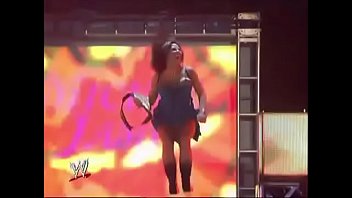 Preview 1 of Massage Naked Aunt - Mickie James and Trish Stratus segment.