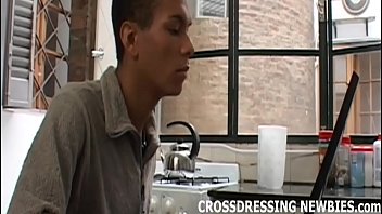 Preview 1 of Brazzers Step Mom And Son - I love getting all dolled up in womens clothes