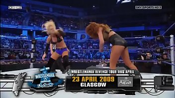 Preview 3 of Maglena St Michel - Eve Torres vs Michelle McCool. Smackdown 2009.