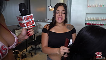 Preview 2 of Watching Mom Coing Black - Mia Martinez Shows the Girls How to Fuck Yourself GGW037