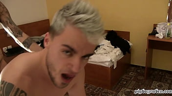Preview 1 of Xise Video - CZECH TRASHY BAREBACK HOTEL w YAH-JIL &amp_ KEVIN LAUREN &amp_ PIGBOY