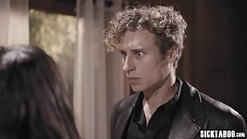 Preview 3 of Alexies Amore - Fake sexy brunette reporter MILF banged by a psychopath