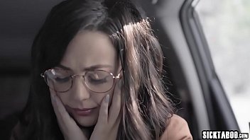 Preview 1 of Alexies Amore - Fake sexy brunette reporter MILF banged by a psychopath