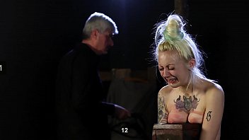 Preview 2 of Sex Xx Hay Com - Little slut with pigtails whipped