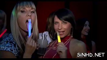 Preview 2 of Sleeping Daughter And Dad - Alluring beauties are pretty studs with skillful oral-sex